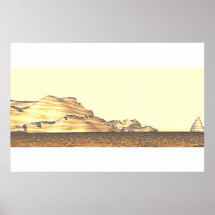 Póster Escala distante