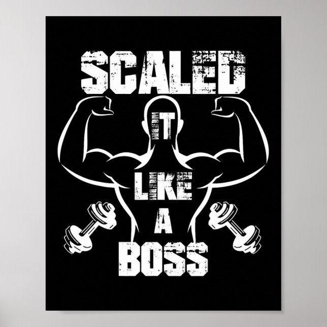 Poster Escalável Como Um Chefe Criador De Porte (Frente)