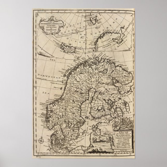 Póster Escandinávia 4 (Frente)