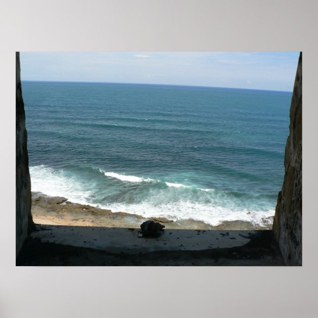 Poster Escapar. (Frente)