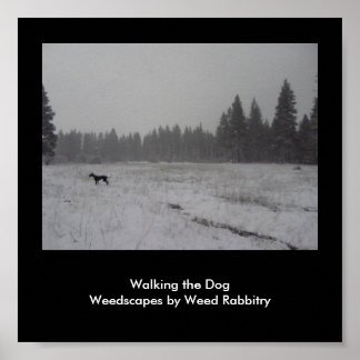 Póster Escapas de ervas daninhas por Rabite de Erva