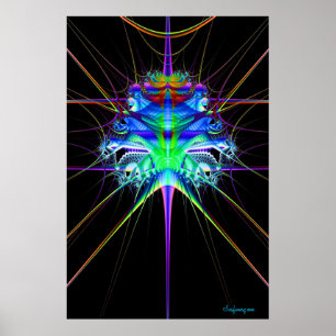 Poster Escape do Fractal