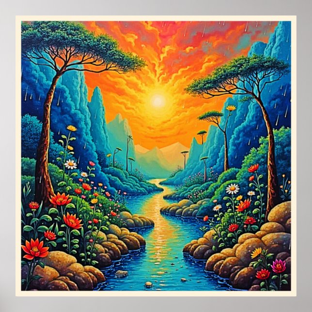 Poster Escape para a Nature Art Design (Frente)