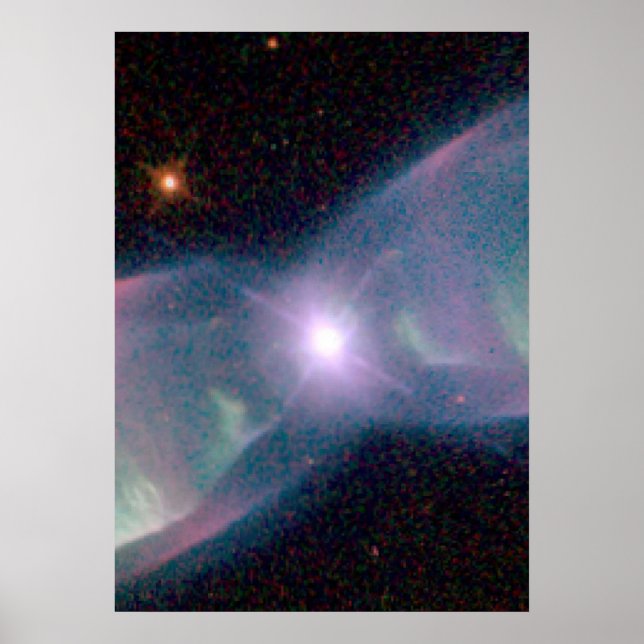 Póster Escape supersônico da nebulosa M2-9 (Frente)