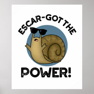 Poster Escar Conseguiu O Lixo De Caracol De Boca