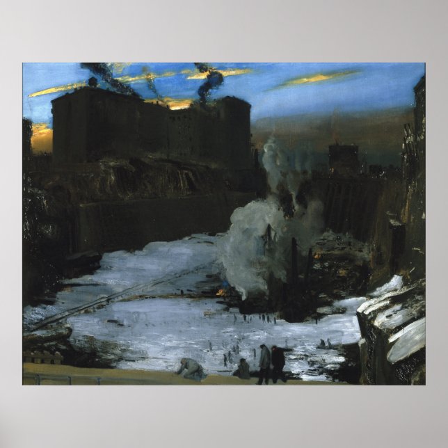 Poster Escavação de Estação Pensilvânia (Frente)