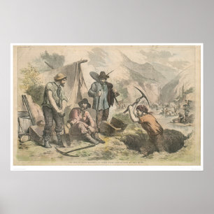 Poster Escavadores Dourados de Califórnia (2525A)
