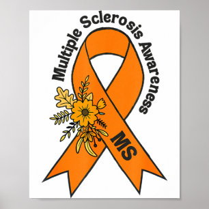 Poster Esclerose Múltipla EM Consciencialização Esclerose
