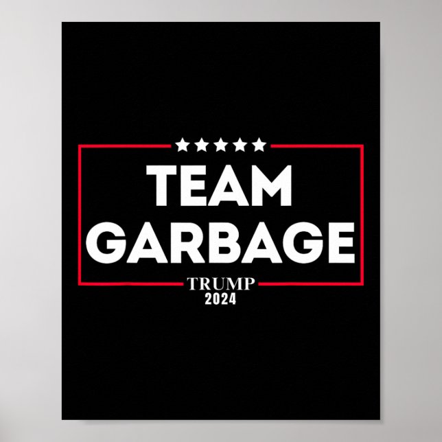 Poster Escoamento Da Equipe Para O Trump 2024 1 (Frente)