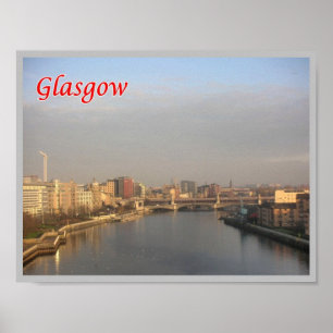Poster Escócia - Glasgow -