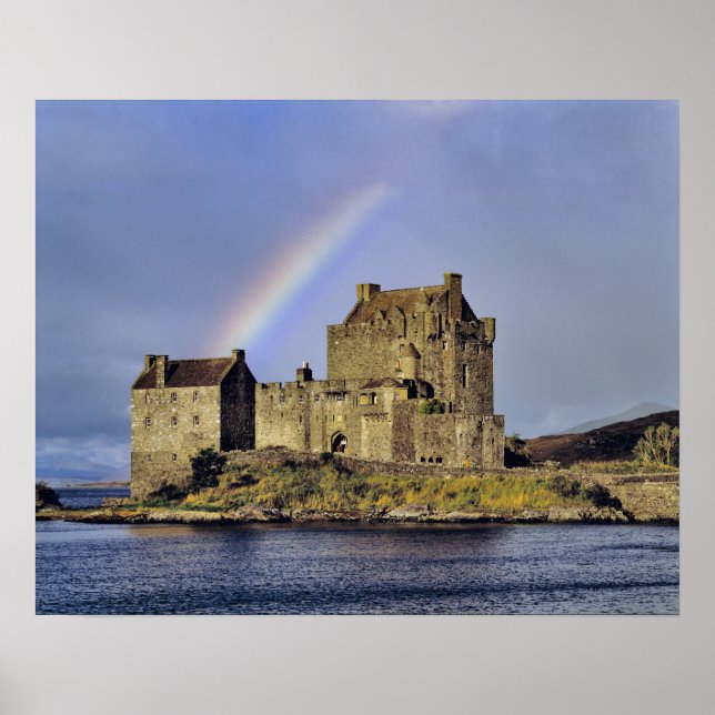 Poster Escócia, Highland, Wester Ross, Eilean Donan 2 (Frente)