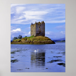 Póster Escócia, Highland, Wester Ross, Loch Linnhe. A