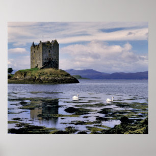 Póster Escócia, Highland, Wester Ross, Stalker