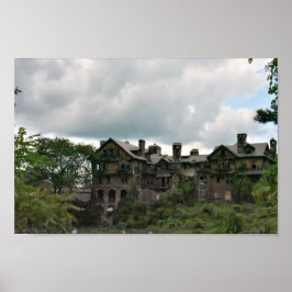 Poster Escola abandonada