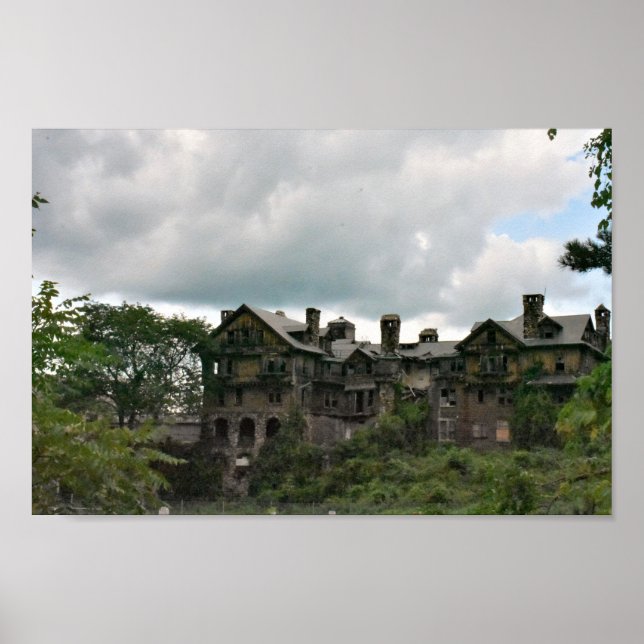 Poster Escola abandonada (Frente)