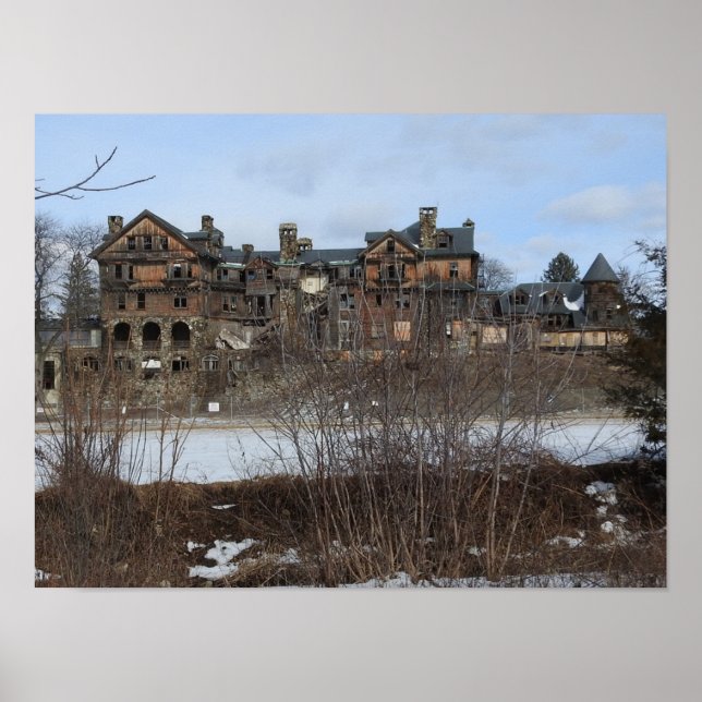 Poster Escola abandonada (Frente)