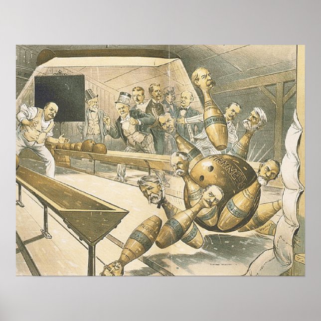 Poster Escola Antiga de Boliches TOP (Frente)