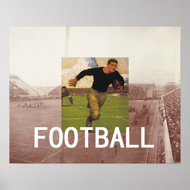 Poster Escola Antiga de Futebol (Frente)