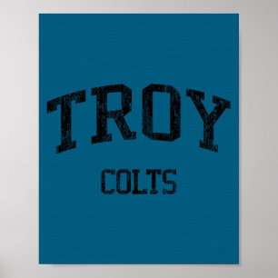 Poster Escola de ensino médio de Troy hs troy mi esportes