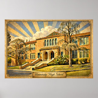 Poster Escola de Ensino Médio University