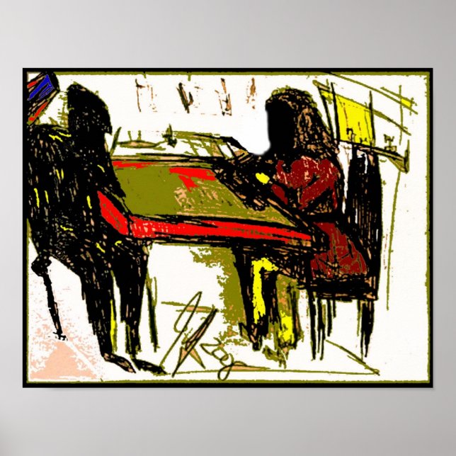 Poster escola de meninas soldados (Frente)