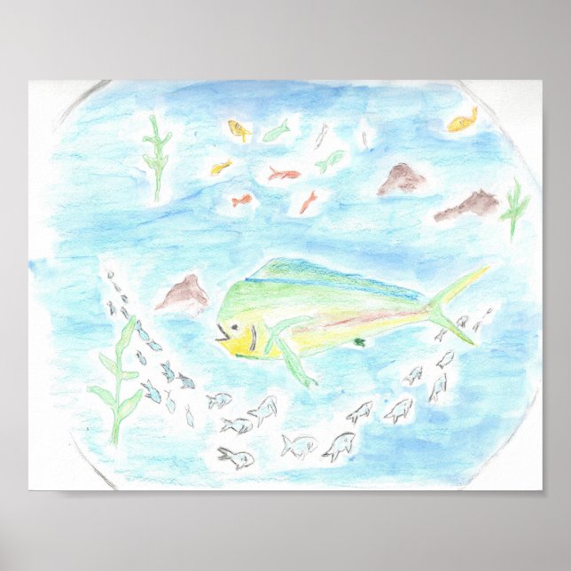 Poster Escola de Peixes (Frente)