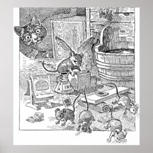 Póster Escola de Rato