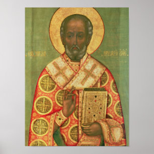 Poster Escola de São Nicolau, Moscovo