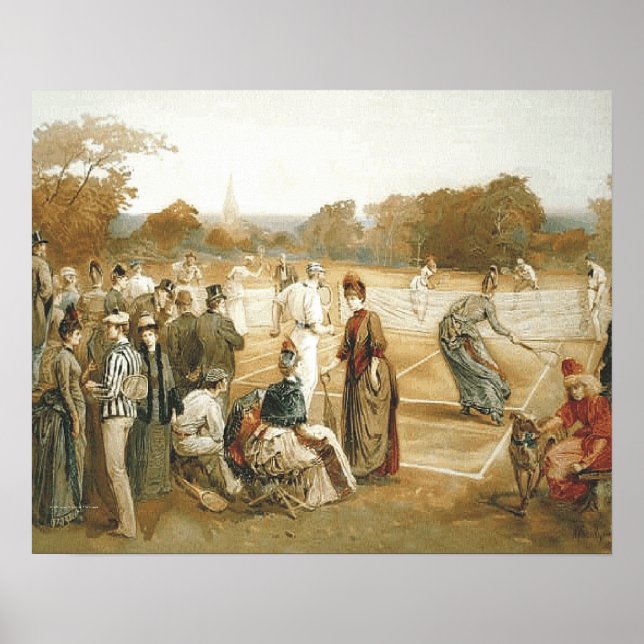 Póster Escola de Tênis (Frente)