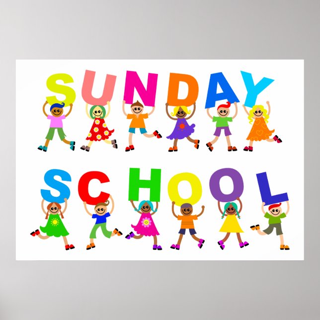 Poster Escola Domingo (Frente)