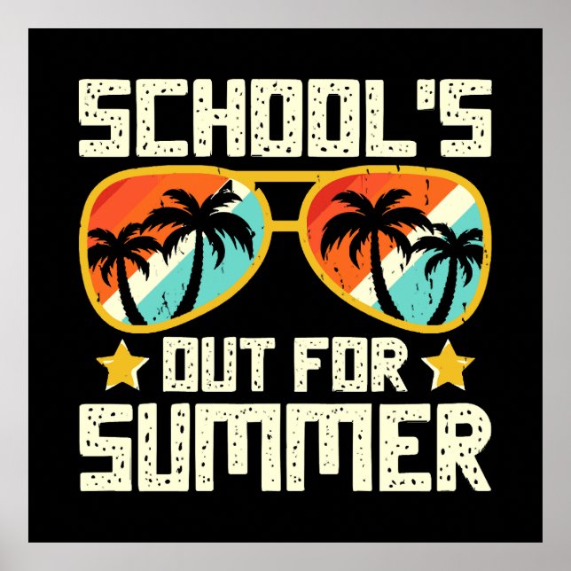 Poster Escola Fechada Para o Verão (Frente)