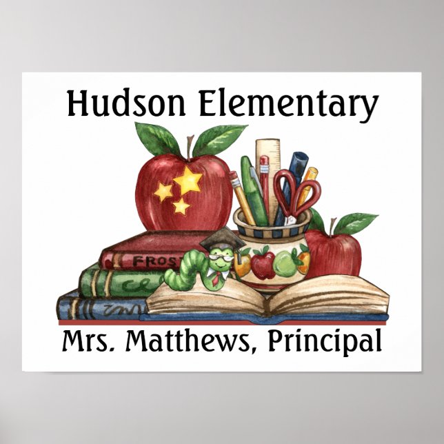 Poster Escola - Professor/Diretor (Frente)