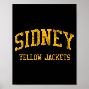 Poster escola secundária sidney hs sidney oh esportes vin