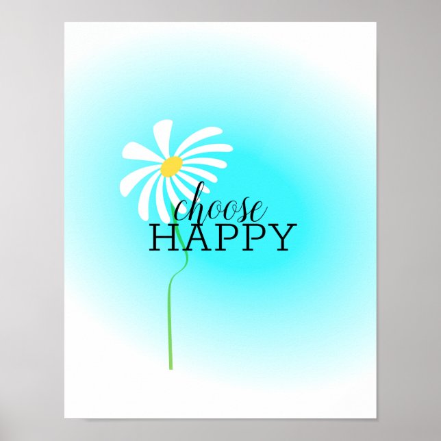 Poster escolha a arte margarida bonitinha com texto (Frente)