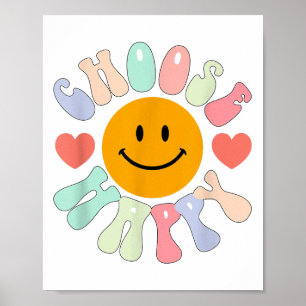 Poster Escolha Feliz Motivacional Inspirador Positivo