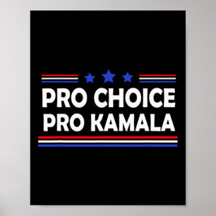 Poster Escolha Pro Kamala 2024 Homenagem Feminista aos Di