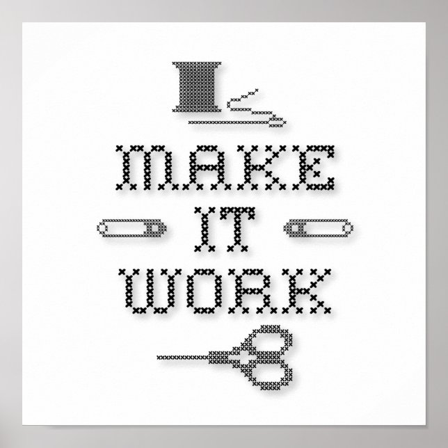 Poster Escolha sua cor de fundo (Frente)