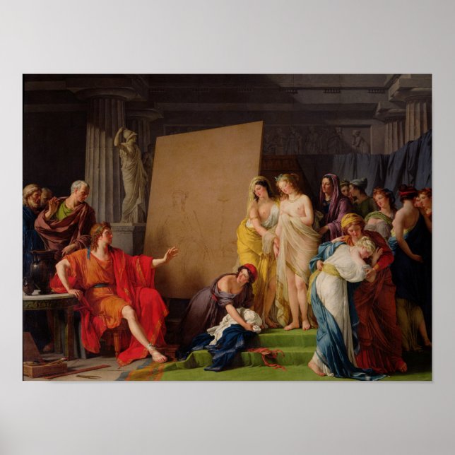 Póster Escolhendo Modelos das Belas Mulheres de (Frente)