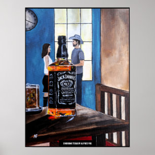 Poster Escolhendo Pintura do Texas por Alfred Fox