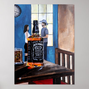 Poster Escolhendo Pintura do Texas por Alfred Fox