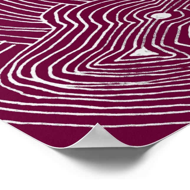 Poster Escolher Abstrato de Cor de Fundo (Borda)
