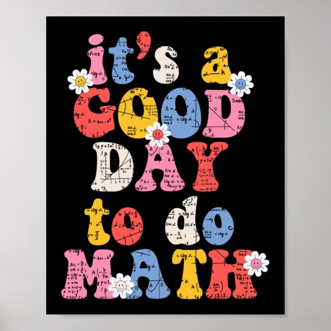 Poster Escolher Um Bom Dia Para Fazer Professores De Mate (Frente)