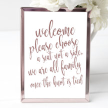 Escolher um Sinal de Casamento Glitter Dourado do 