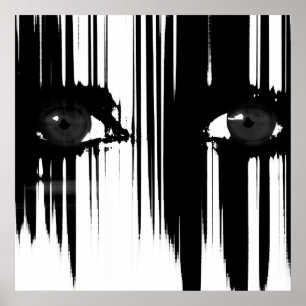 Póster Esconder atrás da dor