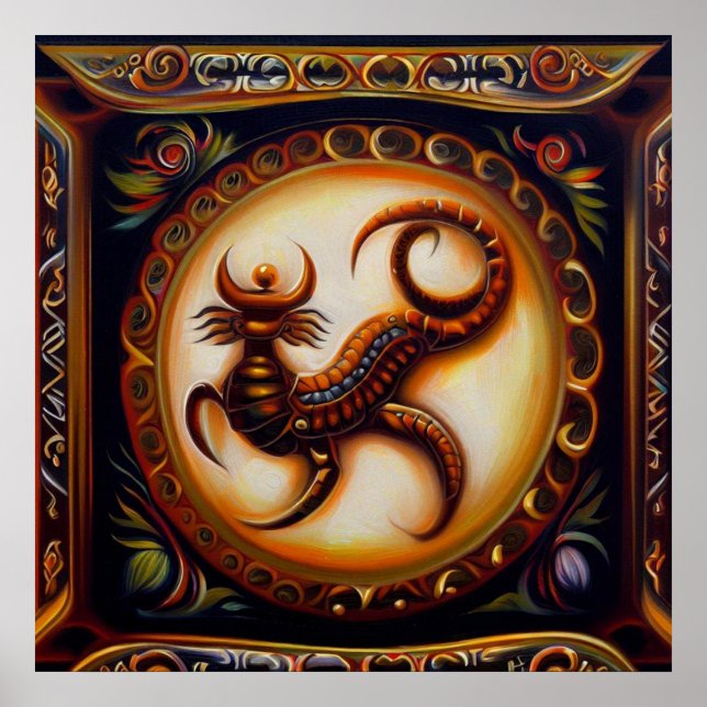 Poster Escorpião 12 (Frente)