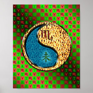 Poster Escorpião e Capim de Fogo
