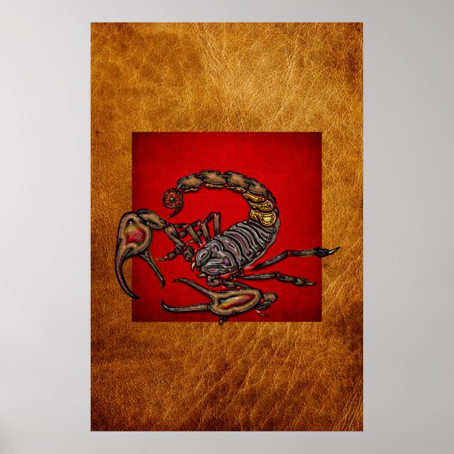 Póster Escorpião [Impressão 20x30] (Frente)