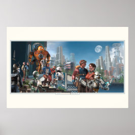 Poster Escravos do quadro de transição da memória (30x20"