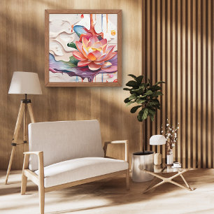 Poster Escregando a Arte do Lotus