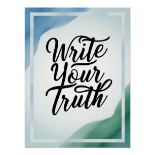 Póster Escreva a sua opção Verdade 2